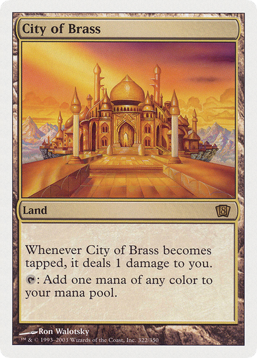 City of Brass (8ED-322) - 8th Edition Foil