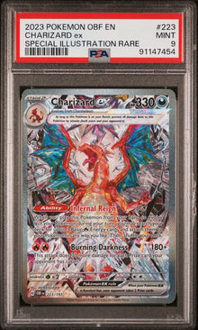 Charizard EX #223 PSA 9
