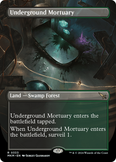 Underground Mortuary (Borderless) (MKM-333) - Murders at Karlov Manor (Borderless)