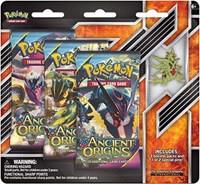 Pokemon - Ancient Origins 3 Pack Blister [Rayquaza Pin] (Creased Package)
