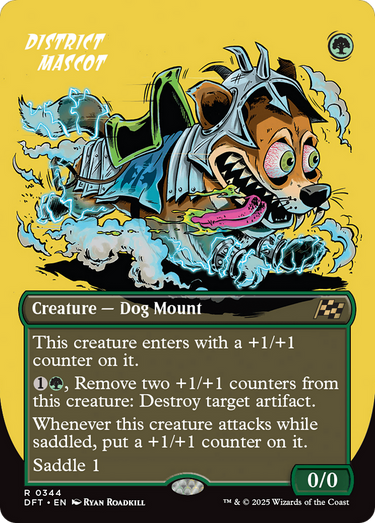 District Mascot (Borderless) (DFT-344) - Aetherdrift (Borderless)