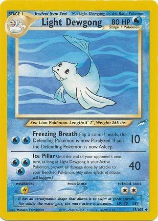 Light Dewgong 45/105 - Neo Destiny Unlimited