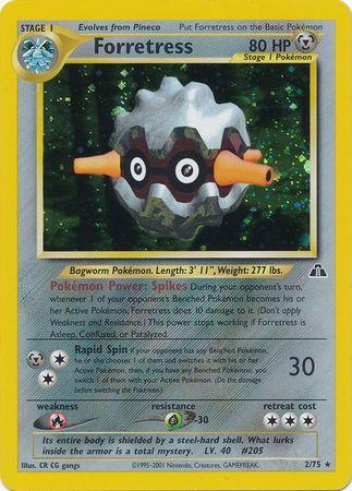 Forretress (2)/75 - Neo Discovery Unlimited Holofoil
