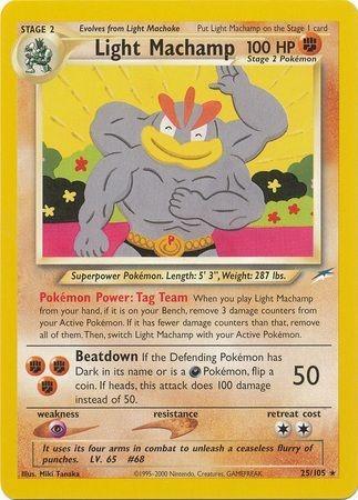 Light Machamp 25/105 - Neo Destiny Unlimited