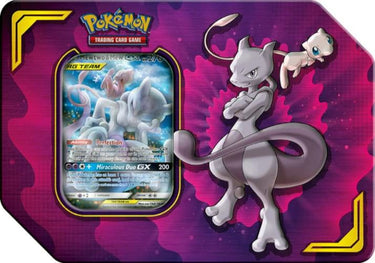 Pokemon - Power Partnership Tin Mewtwo & Mew GX