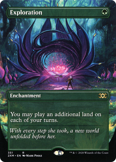 Exploration (Borderless) (2XM-351) - Double Masters (Borderless) Foil