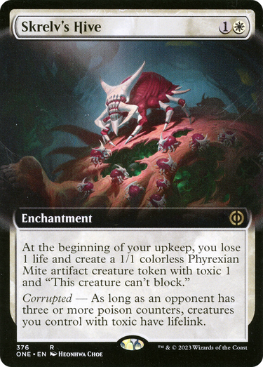 Skrelv's Hive (Extended Art) (ONE-376) - Phyrexia: All Will Be One: (Extended Art)