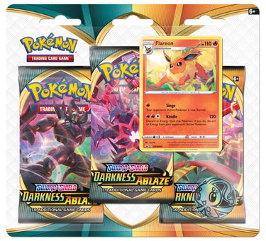 Pokemon - Flareon Darkness Ablaze Blister Sword & Shield