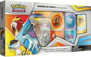 Pokemon - Legends of Johto Pin Collection