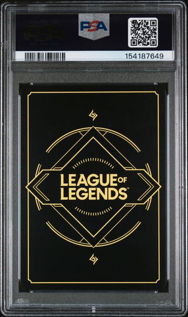 Lee Sin Signature Overnumber PSA 10