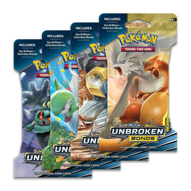 Pokemon - S&M Unbroken Bonds Sleeved Pack Art Set of 4