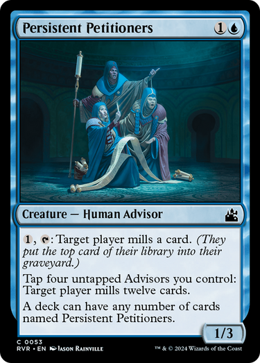 Persistent Petitioners (RVR-053) - Ravnica Remastered Foil