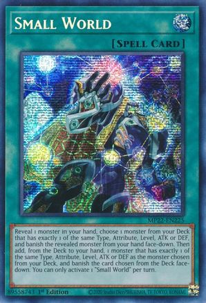 Small World (MP22-EN225) - 2022 Tin of the Pharaoh's Gods 1st Edition