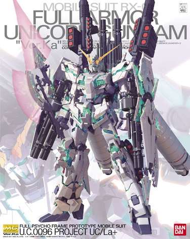 Bandai Hobby - MG 1/100 RX-0 Full Armor Unicorn Gundam Ver.Ka
