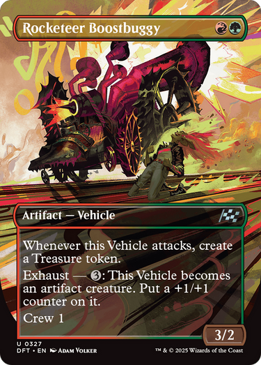 Rocketeer Boostbuggy (Borderless) (DFT-327) - Aetherdrift (Borderless)