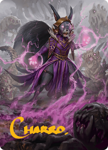 Liliana of the Dark Realms // Liliana of the Dark Realms (ABLB-051) - Bloomburrow Art Series (Borderless)