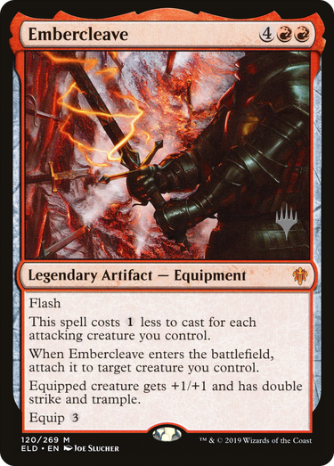 Embercleave (PPELD-120) - Throne of Eldraine Promos