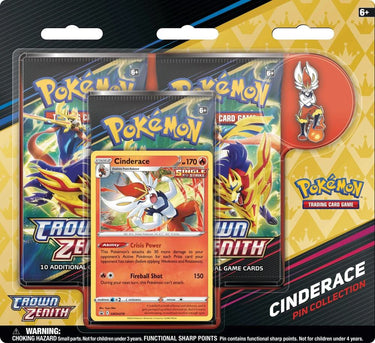 Pokemon - Crown Zenith Pin Collection [Cinderace] - Crown Zenith (CRZ)