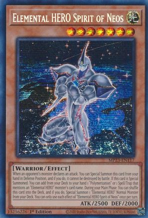 Elemental HERO Spirit of Neos (MP23-EN117) - 25th Anniversary Tin: Dueling Heroes Mega Pack 1st Edition