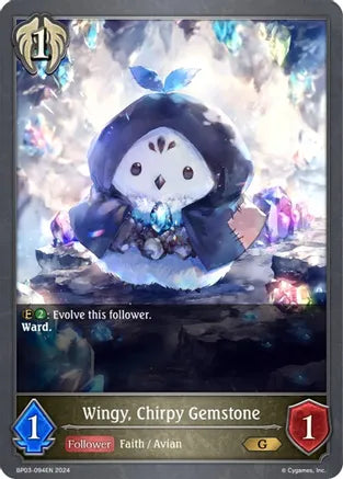 Wingy, Chirpy Gemstone