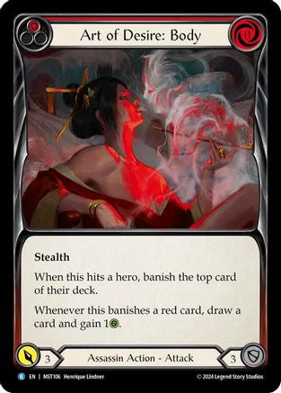 Art of Desire: Body (MST106) - Part the Mistveil Rainbow Foil