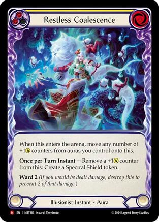 Restless Coalescence (MST133) - Part the Mistveil Rainbow Foil