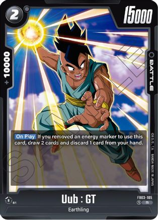 Uub : GT (FB03-105) - Raging Roar Holofoil