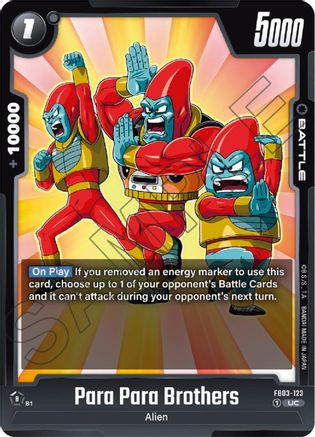 Para Para Brothers (FB03-123) - Raging Roar