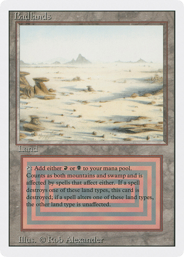 Badlands (3ED-) - Revised Edition