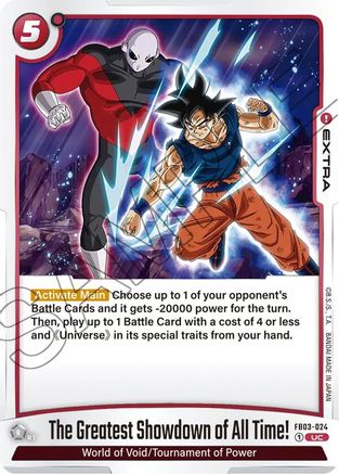 The Greatest Showdown of All Time! (FB03-024) - Raging Roar