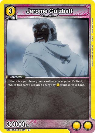 Jerome Guizbatt (UE01BT/BLC-1-007) - BLEACH ThousandYear Blood War