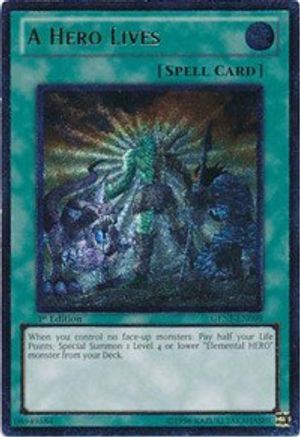 A Hero Lives (UTR) (GENF-EN098) - Generation Force 1st Edition