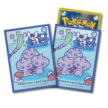 Pokemon TCG: Pokemon Center Japan Exclusive Card Sleeves - Premium Gloss Espurr Meowstic (64-Pack) - Pokemon International Card Sleeves
