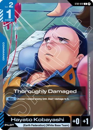 Thoroughly Damaged ST01-012/undefined - Edition Beta