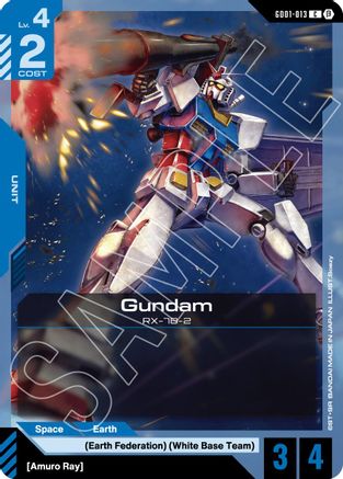 Gundam (GD01-013) GD01-013/undefined - Edition Beta