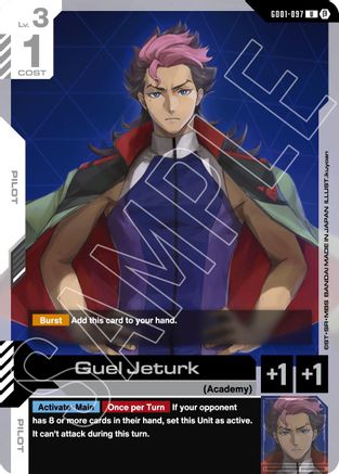 Guel Jeturk GD01-097/undefined - Edition Beta