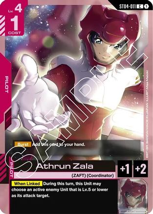 Athrun Zala ST04-011/undefined - Starter Deck 04 SEED Strike