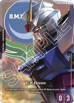 EX Base (EXBP-002) (Mobile Suit Gundam SEED) EXBP-002/undefined - Promotional EX Base Tokens Holofoil
