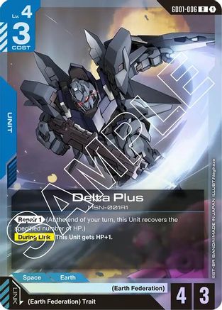 Delta Plus GD01-006/undefined - Newtype Rising Holofoil