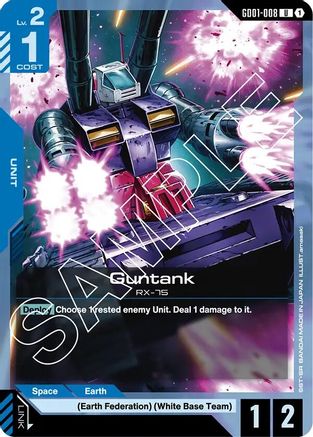 Guntank GD01-008/undefined - Newtype Rising