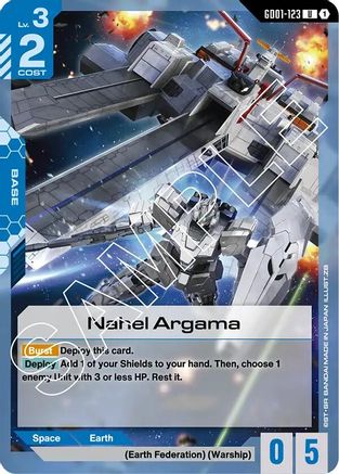 Nahel Argama GD01-123/undefined - Newtype Rising