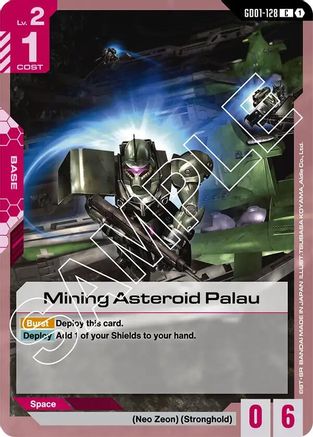 Mining Asteroid Palau GD01-128/undefined - Newtype Rising