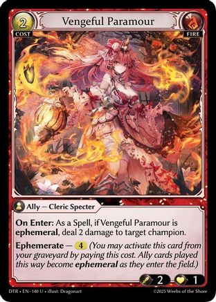 Vengeful Paramour (140) - Distorted Reflections Foil