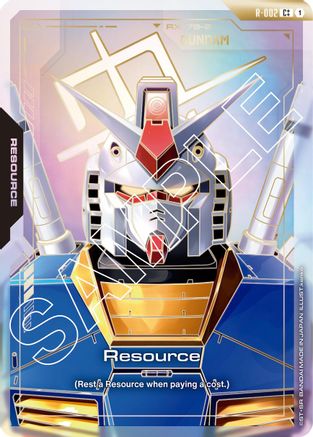 Resource (R-002) (C++) R-002/undefined - Newtype Rising Holofoil