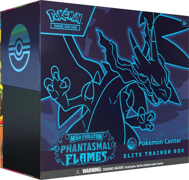 Pokemon - Phantasmal Flames Pokemon Center Elite Trainer Box (Exclusive) - ME02: Phantasmal Flames (PFL)