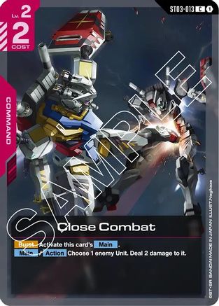 Close Combat ST03-013/undefined - Starter Deck 06 Clan Unity