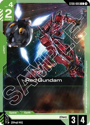 Red Gundam (C) ST06-006/undefined - Starter Deck 06 Clan Unity