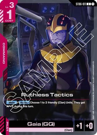 Ruthless Tactics ST06-011/undefined - Starter Deck 06 Clan Unity