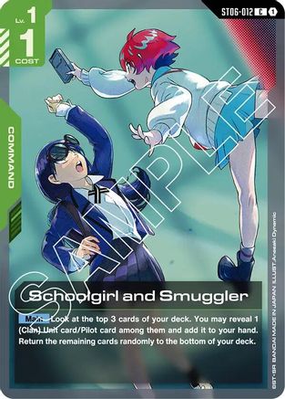 Schoolgirl and Smuggler ST06-012/undefined - Starter Deck 06 Clan Unity