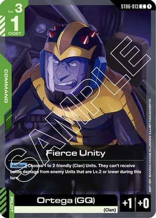 Fierce Unity ST06-013/undefined - Starter Deck 06 Clan Unity